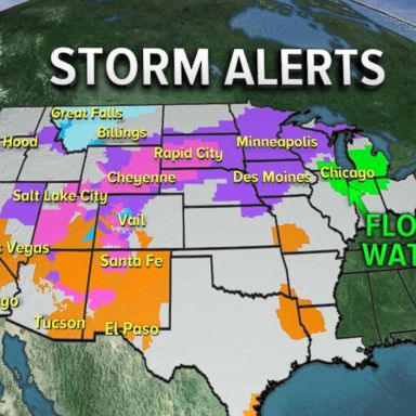 VIDEO: 24 states on alert for severe weather conditions