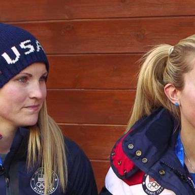 VIDEO: Twin sisters help US women's hockey team win Olympic gold