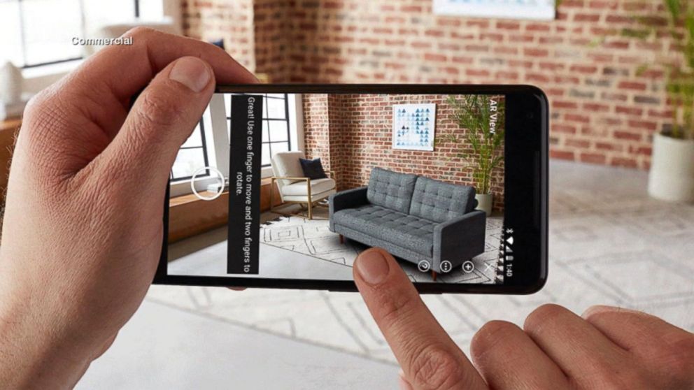 What To Know About Amazon S Augmented Reality Shopping Feature Abc News