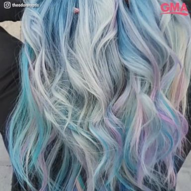 VIDEO: Mesmerizing opal hair is the newest beauty trend on Instagram