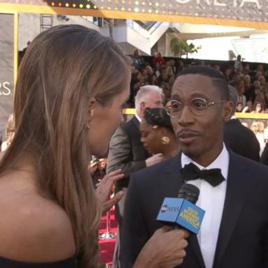 VIDEO: Best original song nominees talk 'Mighty River' on the Oscars red carpet