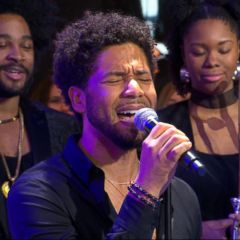 Jussie Smollett performs 'Freedom' on 'GMA'  