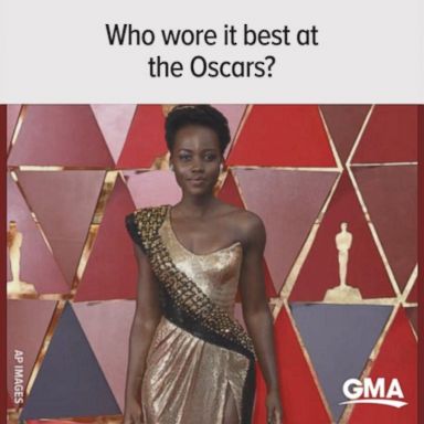 VIDEO: The Oscars' best-dressed in a minute