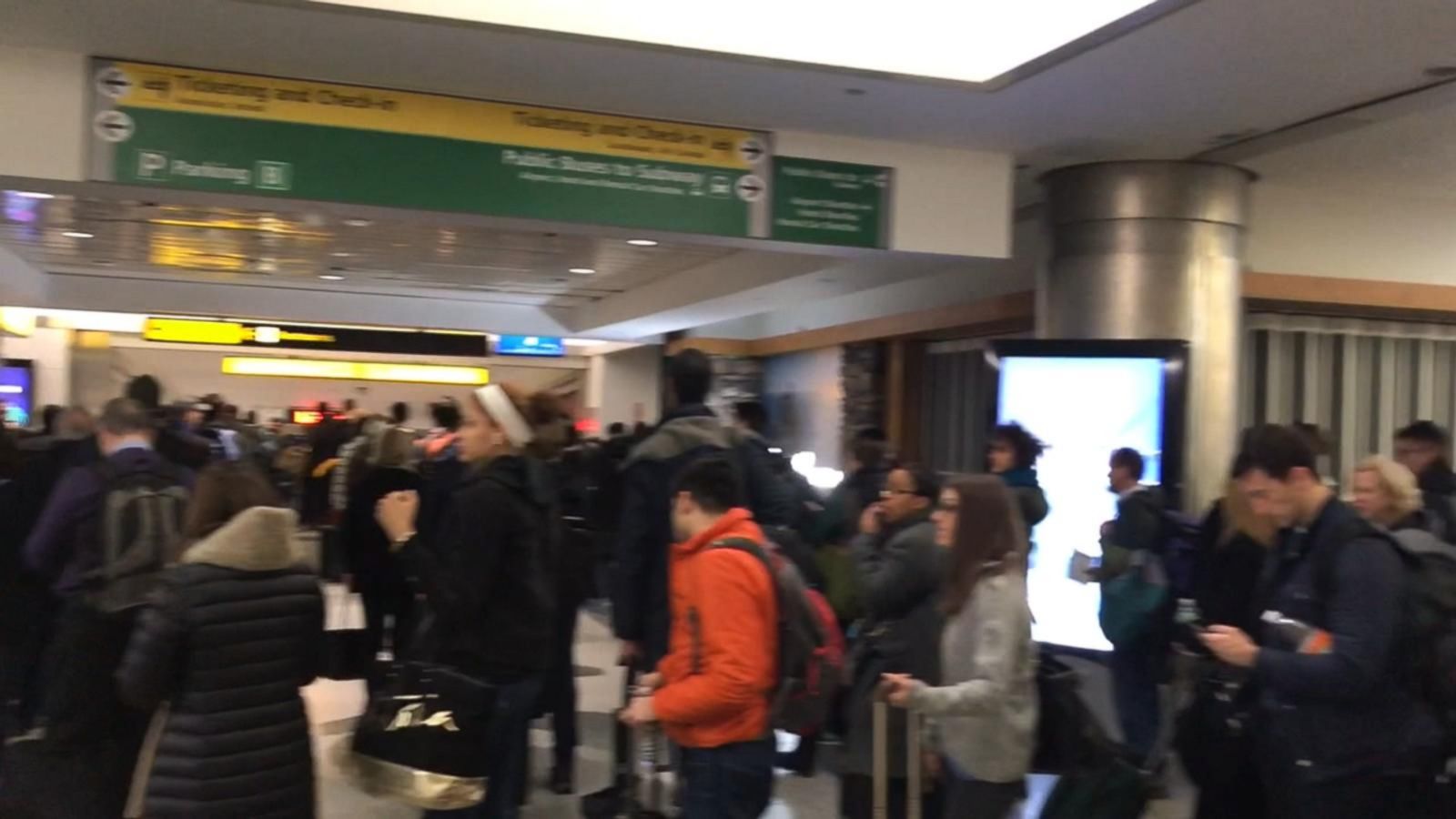 VIDEO: Nor'easter causes flight delays, cancellations