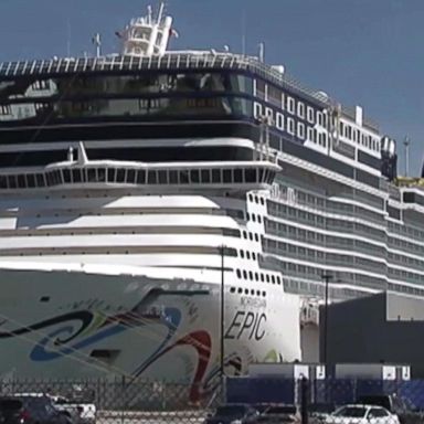 VIDEO: Woman's incredible rescue after falling overboard from cruise ship