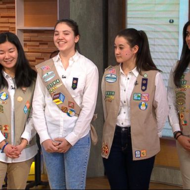 VIDEO: Girl Scouts celebrate their 106th birthday on 'GMA' 