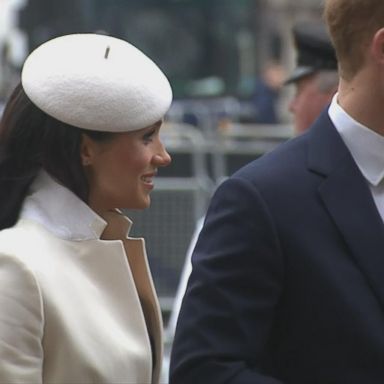 Meghan Markle joined her most important event yet on her road to becoming a member of Britain's royal family.