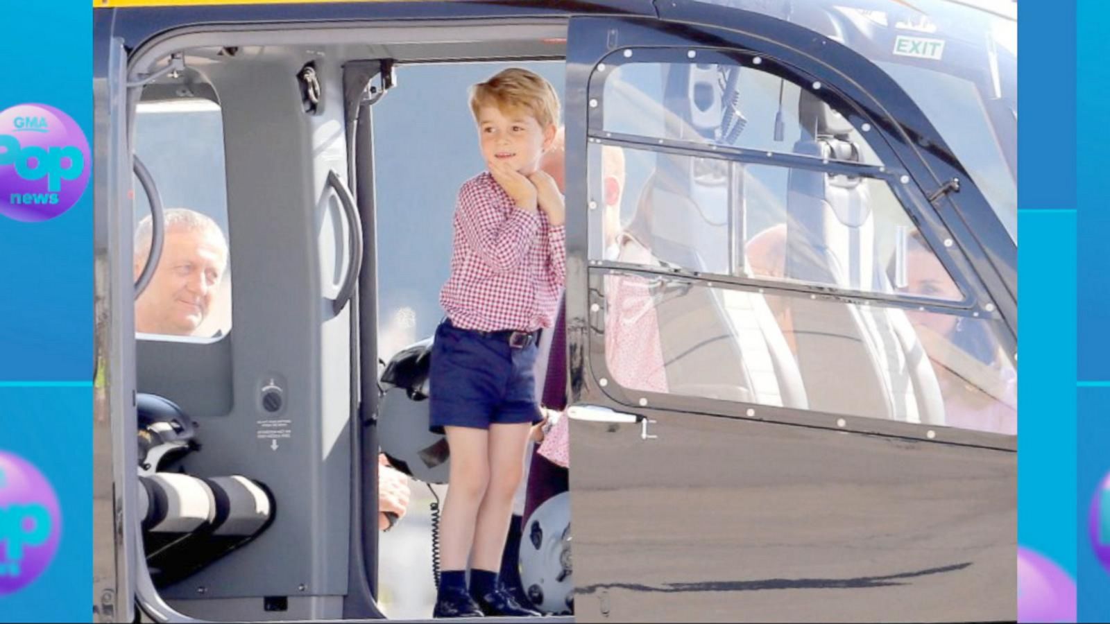 VIDEO: Prince William suggests that Prince George wants a future career with the Police