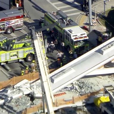 VIDEO: Death toll rises to 6 from Florida bridge collapse