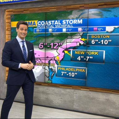 VIDEO: Winter storm takes aim at East Coast