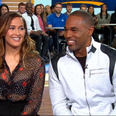 VIDEO: Jason George and Jaina Lee Ortiz dish on 'Grey's Anatomy' spinoff 'Station 19' 