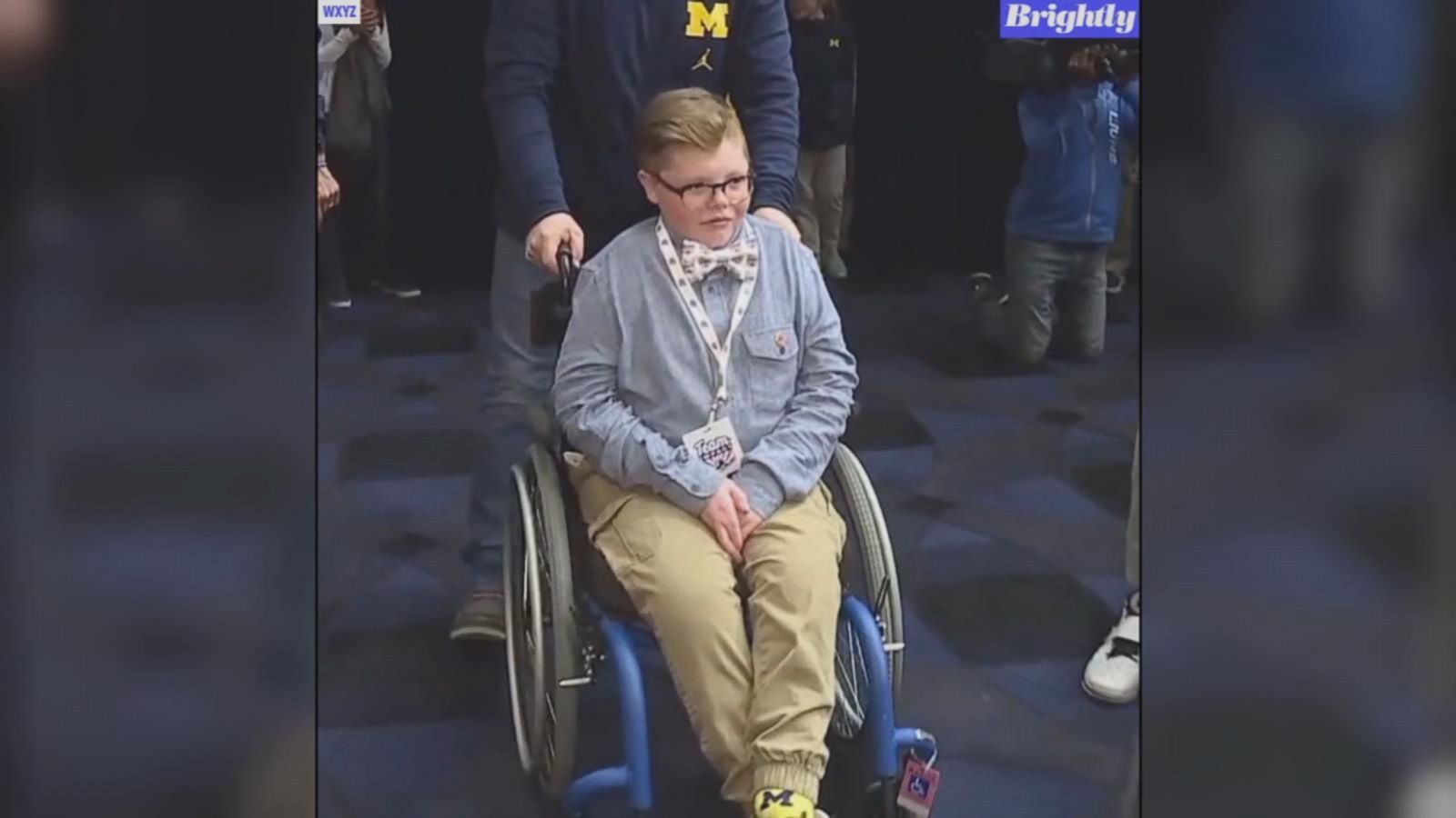 The University of Michigan men's basketball team will compete this weekend in the Final Four with a little extra help on their side, but it won't be on the court.