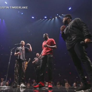 VIDEO: LeBron James makes surprise appearance at Justin Timberlake concert