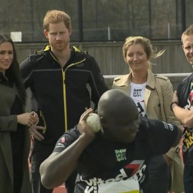 VIDEO: Prince Harry, Meghan Markle attend Invictus Games trials