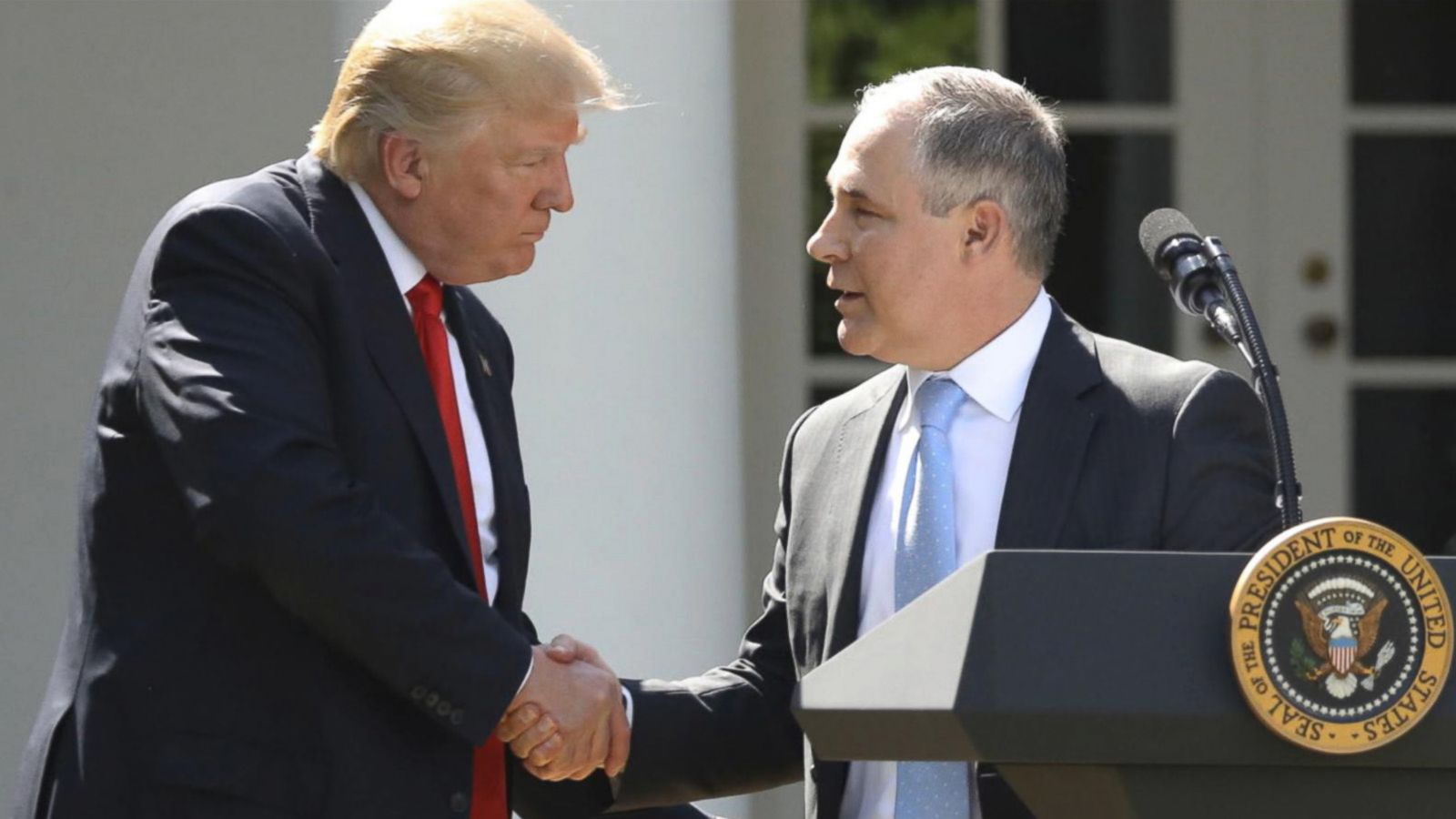 VIDEO: Trump defends the EPA chief as Republicans, Democrats call for Pruitt's resignation