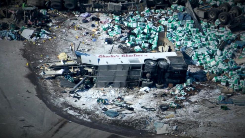 Investigators look for causes in 2 bus crashes Video - ABC News