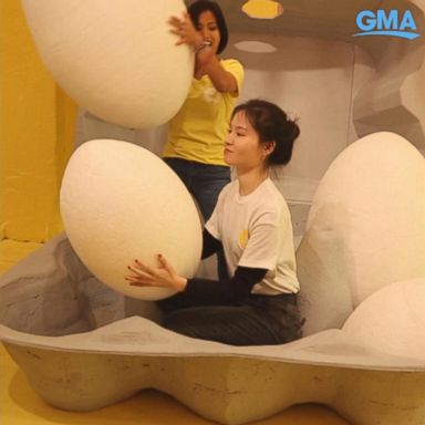 VIDEO: Inside NYC's immersive egg-themed pop-up museum