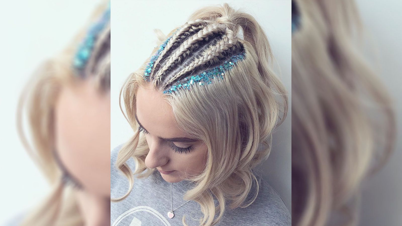 VIDEO: Glitter roots are back for festival season