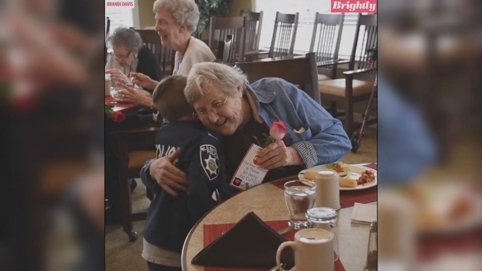 A 6-year-old boy is bringing smiles to the faces of the elderly residents of his local nursing home.