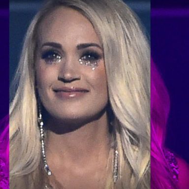 VIDEO: Carrie Underwood returns to the stage for 1st public appearance since accident