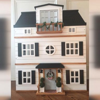 Dr. Kwandaa Roberts of Pennsylvania said she was inspired by a dollhouse she bought for her daughter.