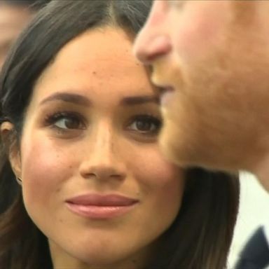 VIDEO: Meghan Markle joins Prince Harry at high-profile event