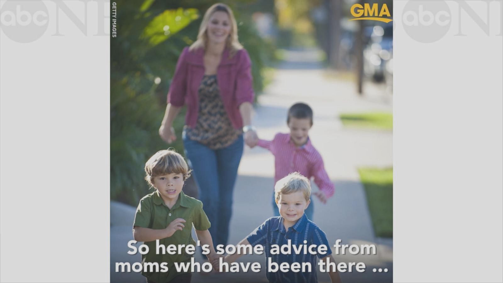 Regular moms give their advice on loving being a mother of three kids.