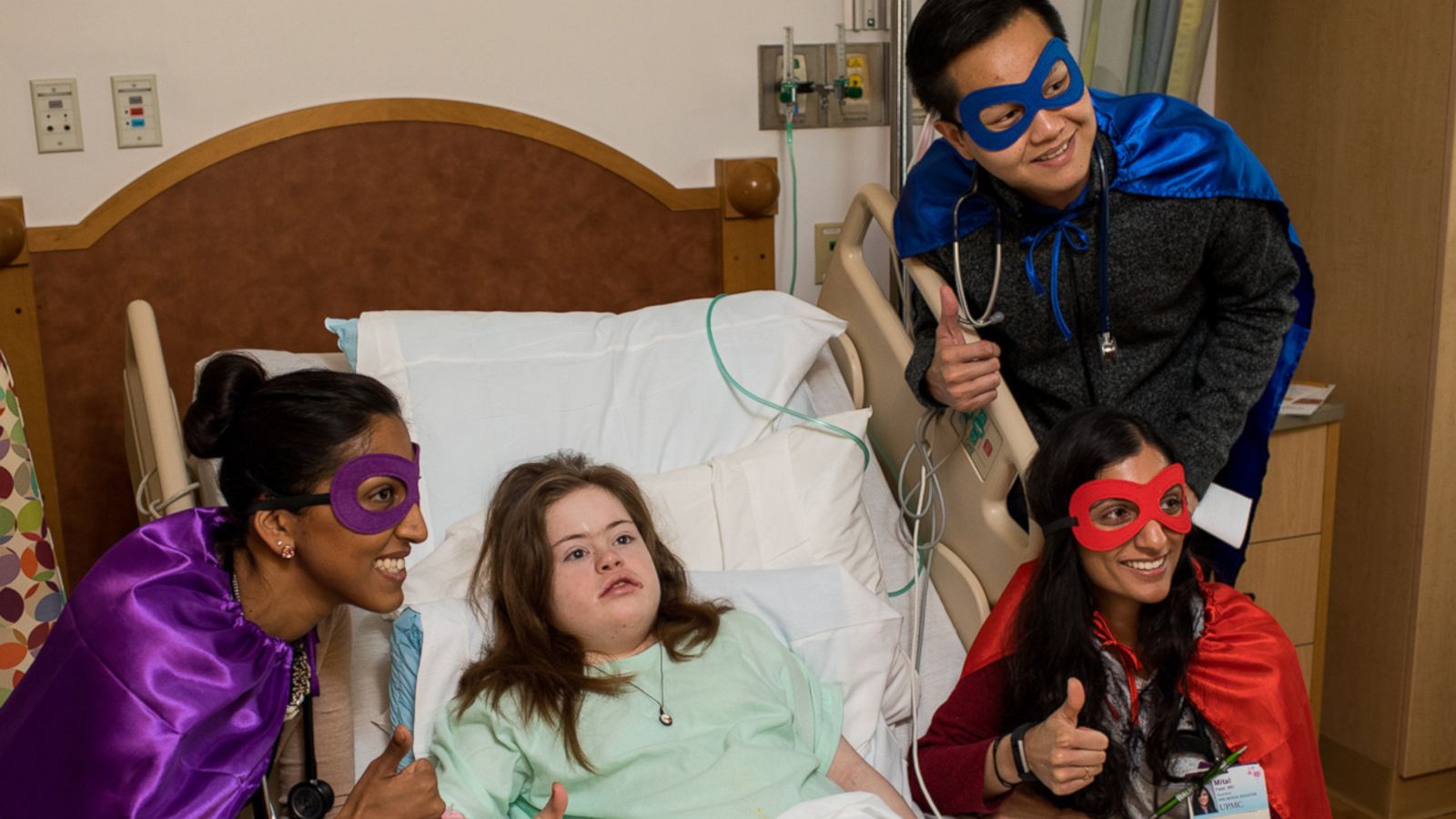 VIDEO: These doctors transformed into superheroes