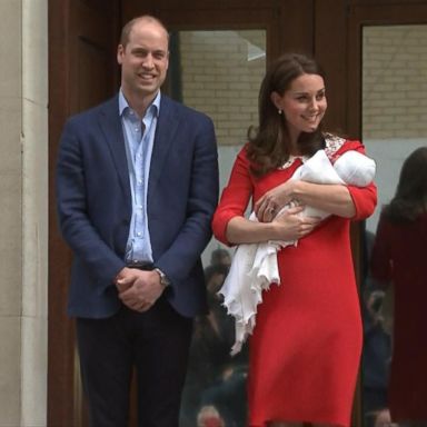 VIDEO: Prince William, Princess Kate reveal son's name