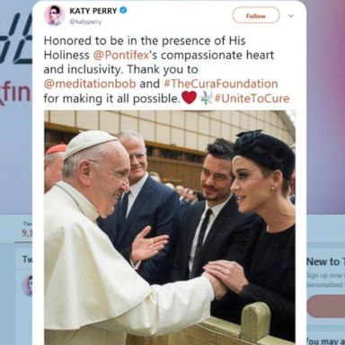 VIDEO: Katy Perry takes on the Vatican