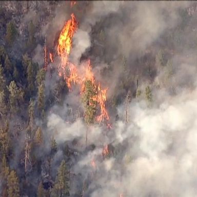 VIDEO: Evacuations ordered as Arizona fire grows