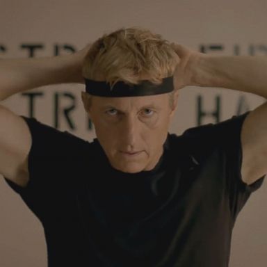 VIDEO: Ralph Macchio and William Zabka appear in the new web TV series.