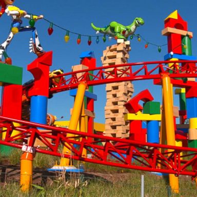 VIDEO: Inside Disney's new Toy Story Land 