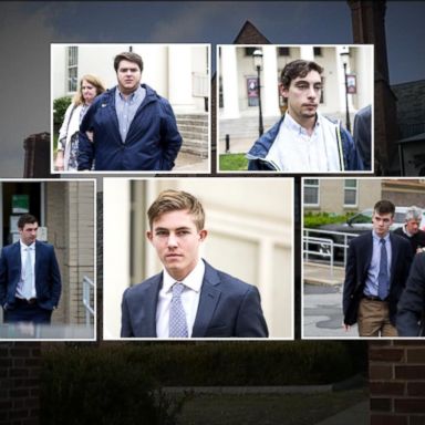 VIDEO: Fraternity members accused of hazing return to court