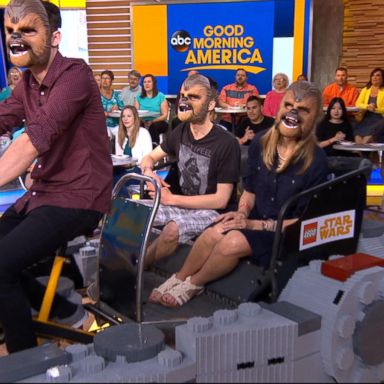 VIDEO: 'Star Wars: Force for Change' launches 'Roar for Change' challenge on 'GMA' 