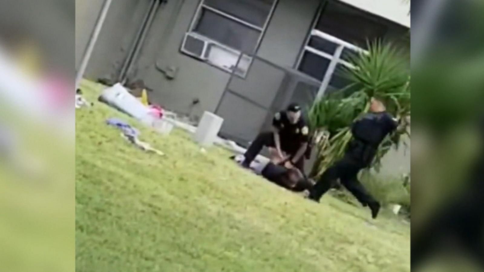 Cop Caught On Video Kicking Suspect In Head Good Morning America