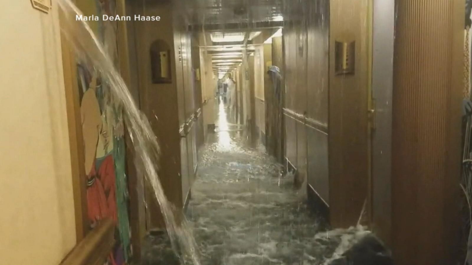 Flooding causes panic on Carnival cruise ship Good Morning America