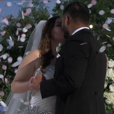 VIDEO: Couple has fairy tale wedding at Walt Disney World 