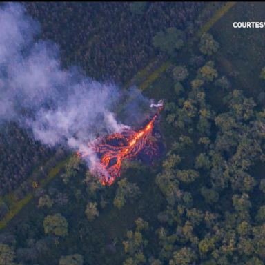 VIDEO: New fissures opened up overnight in Hawaii 