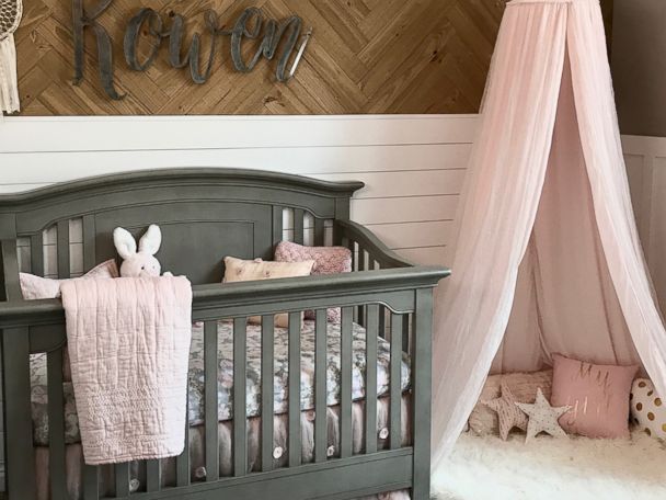 nursery with bed for mom