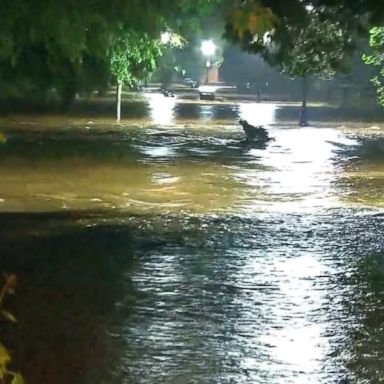 VIDEO: Rain, flooding pound the East Coast