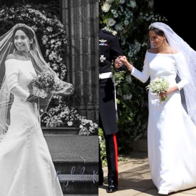 VIDEO: Designer replicates Meghan's bridal dress within 22 hours of royal wedding