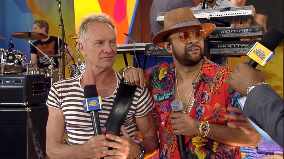 VIDEO: Catching up with Sting and Shaggy on 'GMA' 