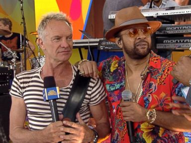 Sting and Shaggy on collaborating together: 'The magic just happened'