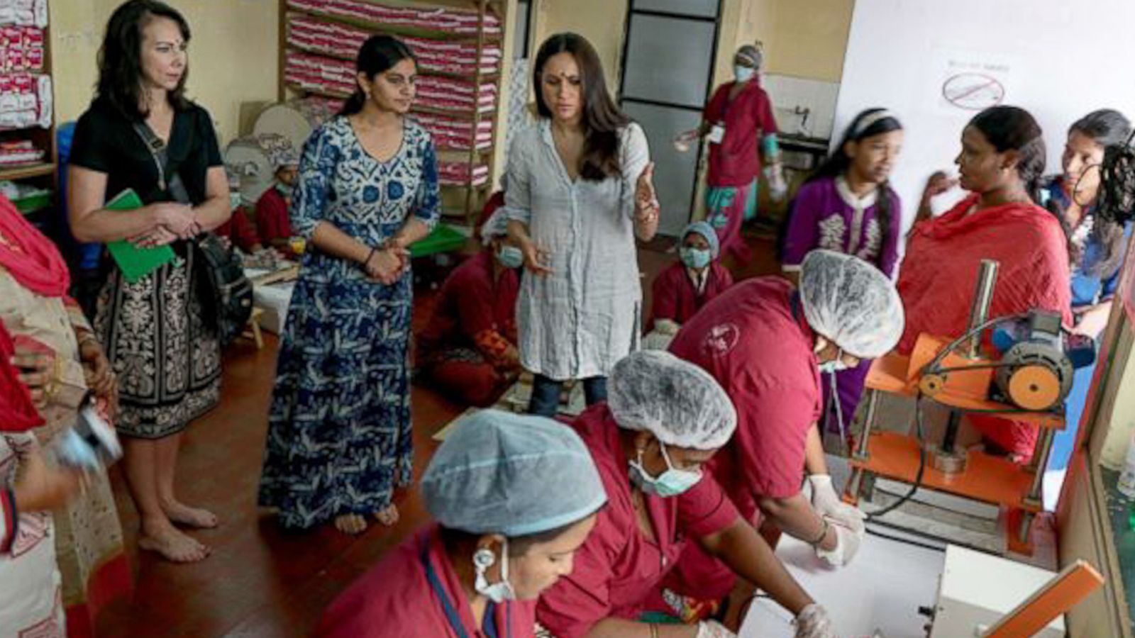 VIDEO: Meghan Markle sheds light on menstrual hygiene