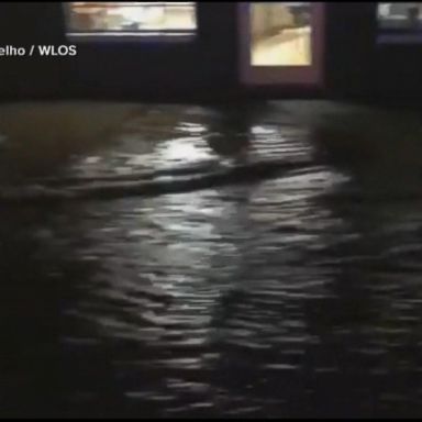 VIDEO: North Carolina hit by flooding, mandatory evacuations