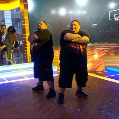 VIDEO: Superfans compete in an NBA finals dance-off 