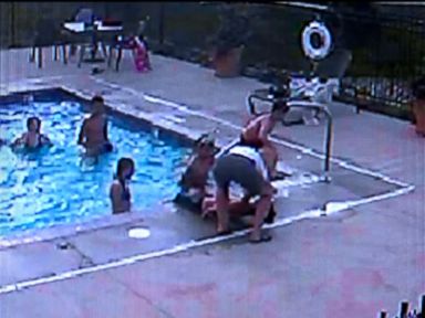 WATCH: Incredible rescue at a Minnesota swimming pool caught on tape