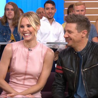 VIDEO: Jeremy Renner and Leslie Bibb open up about 'Tag'