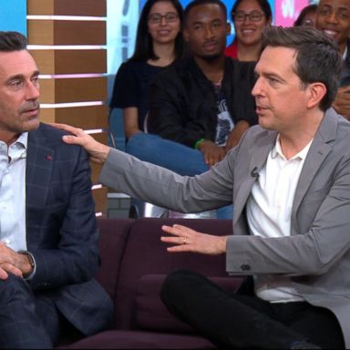 VIDEO: Jon Hamm and Ed Helms open up about 'Tag' 